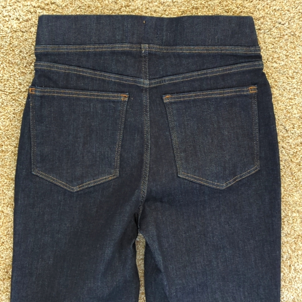 LIKE NEW Madewell Pull-On Skinny Flare Jeans in Heavenley Wash Size 27 - Picture 10 of 12